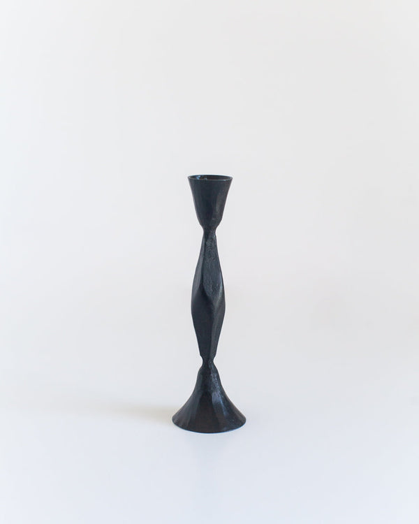 High Diamond Candlestand - Black